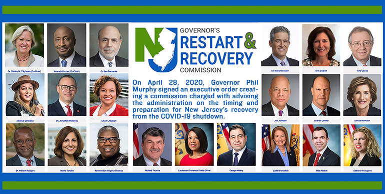 Governor Murphy Names Commission to Advise on Restart and Recovery of State Economy