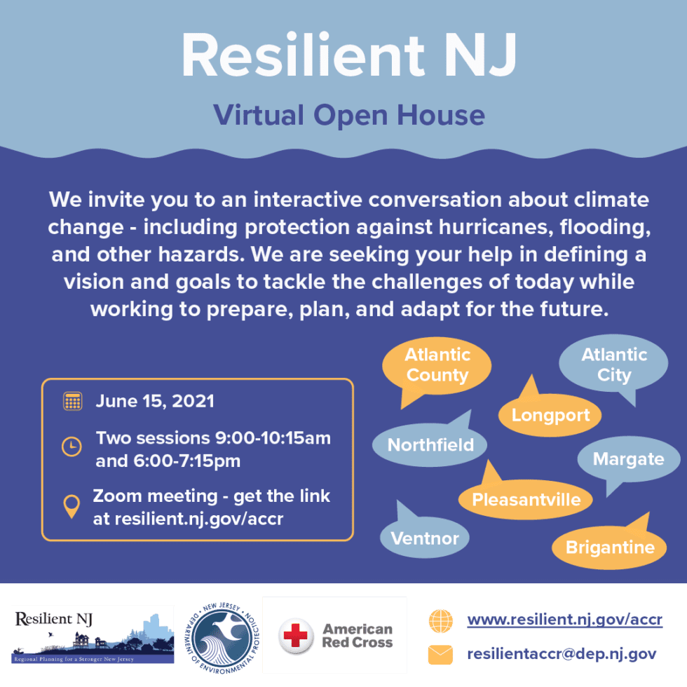 Event Recap Resilient NJ Atlantic County Coastal Region (ACCR) Open