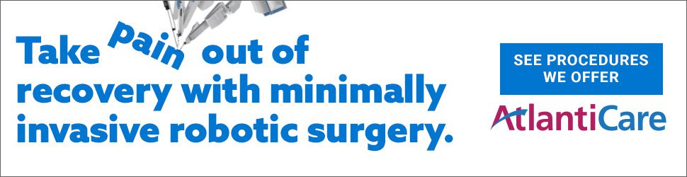 AtlantiCare Robotic Surgery 970x250 Ad