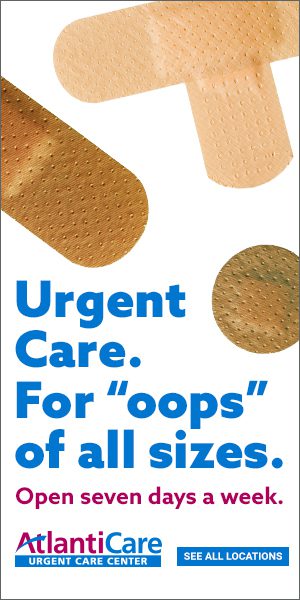 AtlantiCare Urgent Care 300x600 Ad