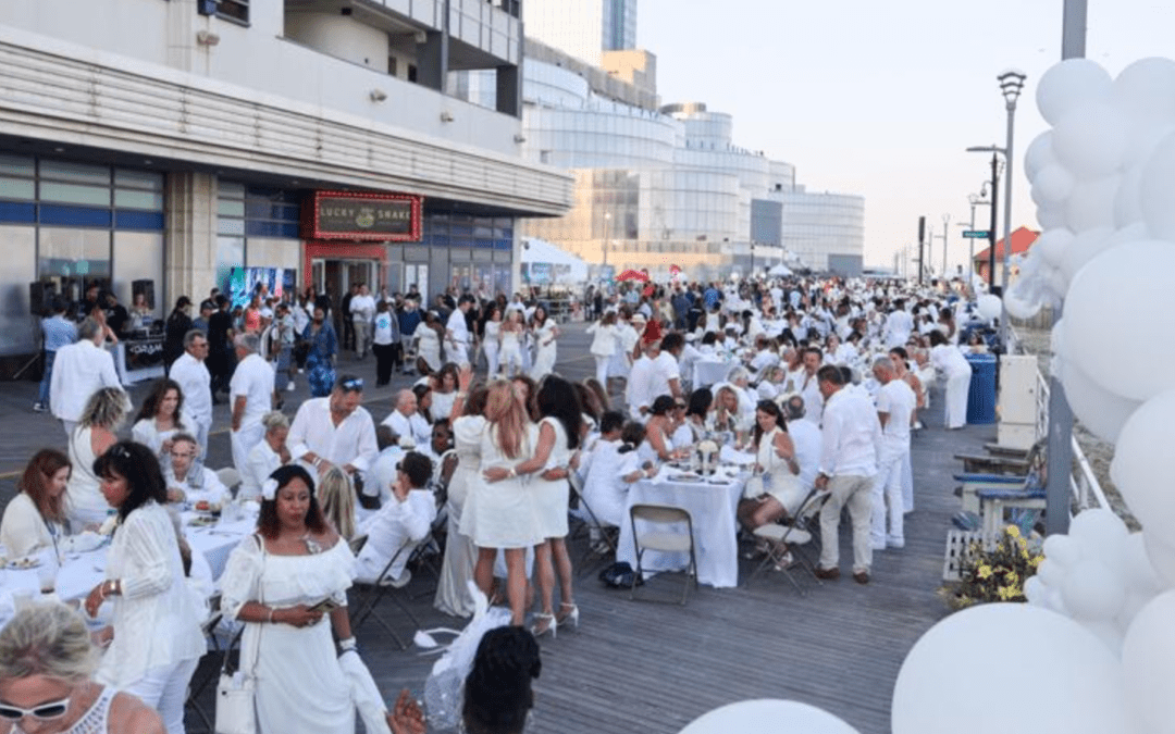 First Le Dîner en Blanc brings thousands to Atlantic City Boardwalk