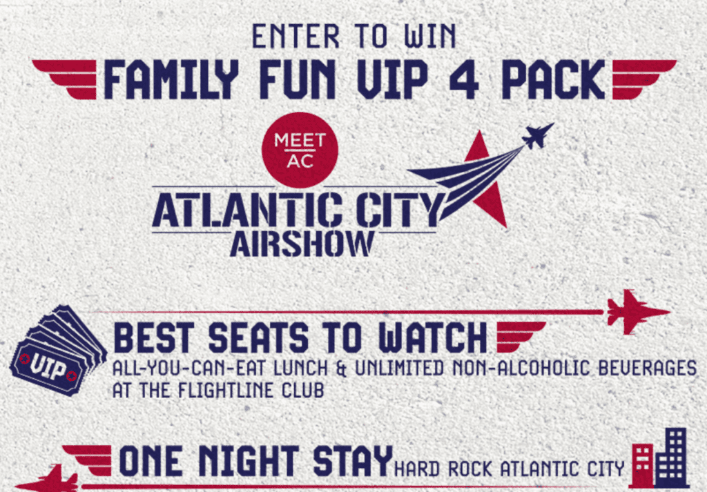 Enter For Your Chance To Win Family Fun at the Meet AC Atlantic City