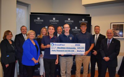 OceanFirst Bank Awards $40,000 in Scholarships to Stockton Students
