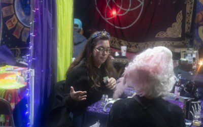 Rain doesn’t dampen spirits on 2nd night of Witch-Craft in Hammonton woods